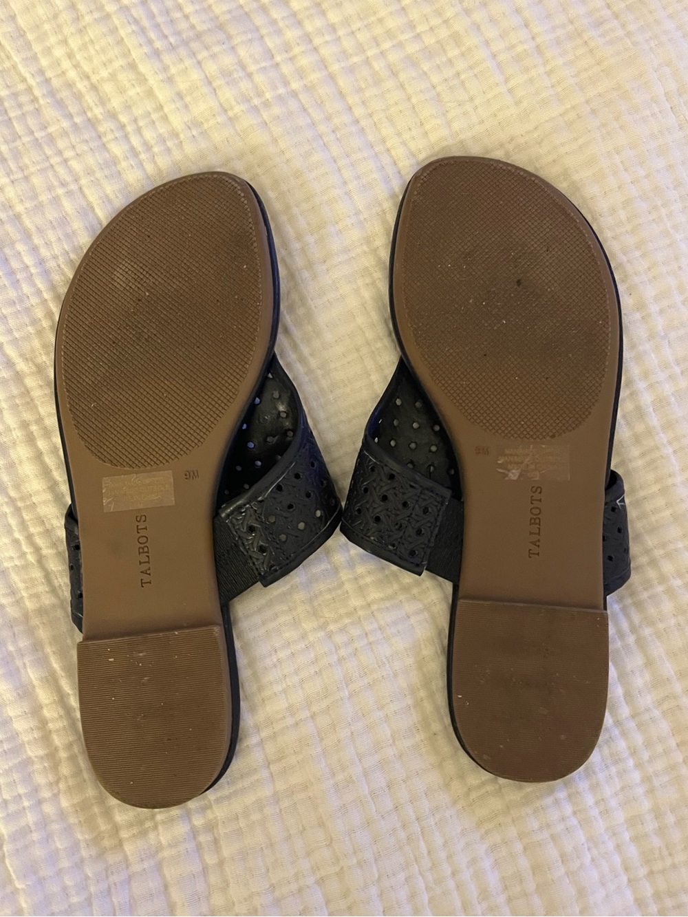 Talbots Black Sandals - Picture 2 of 2